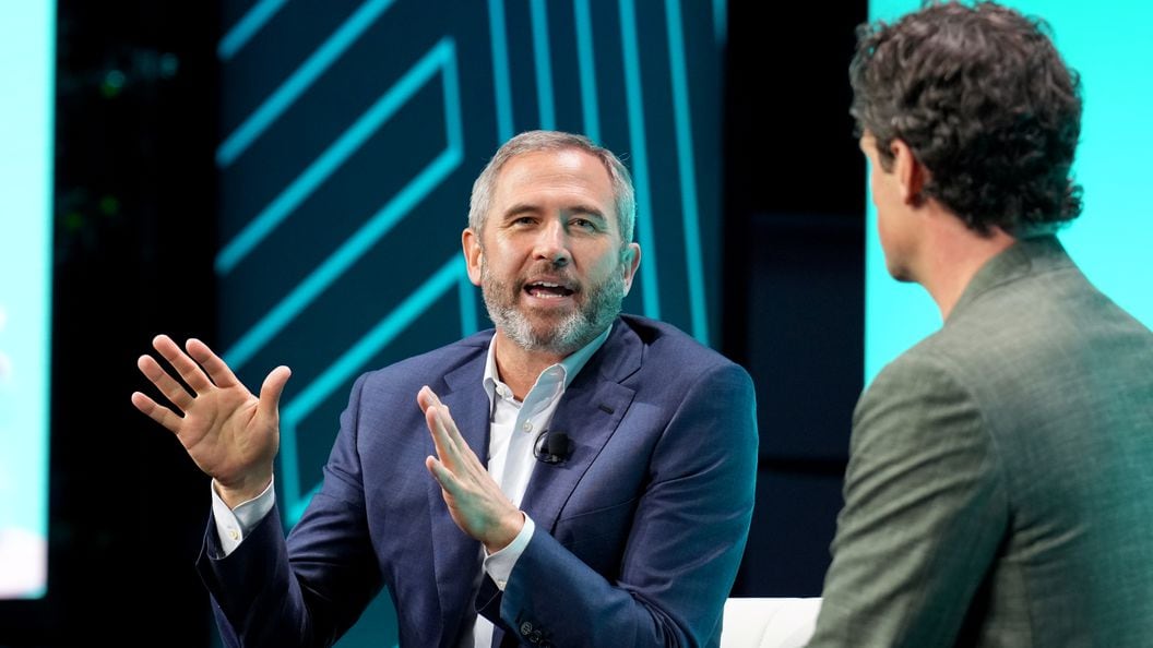 Brad Garlinghouse, Giám đốc điều hành của Ripple, phát biểu tại Consensus 2024. (Shutterstock/CoinDesk)