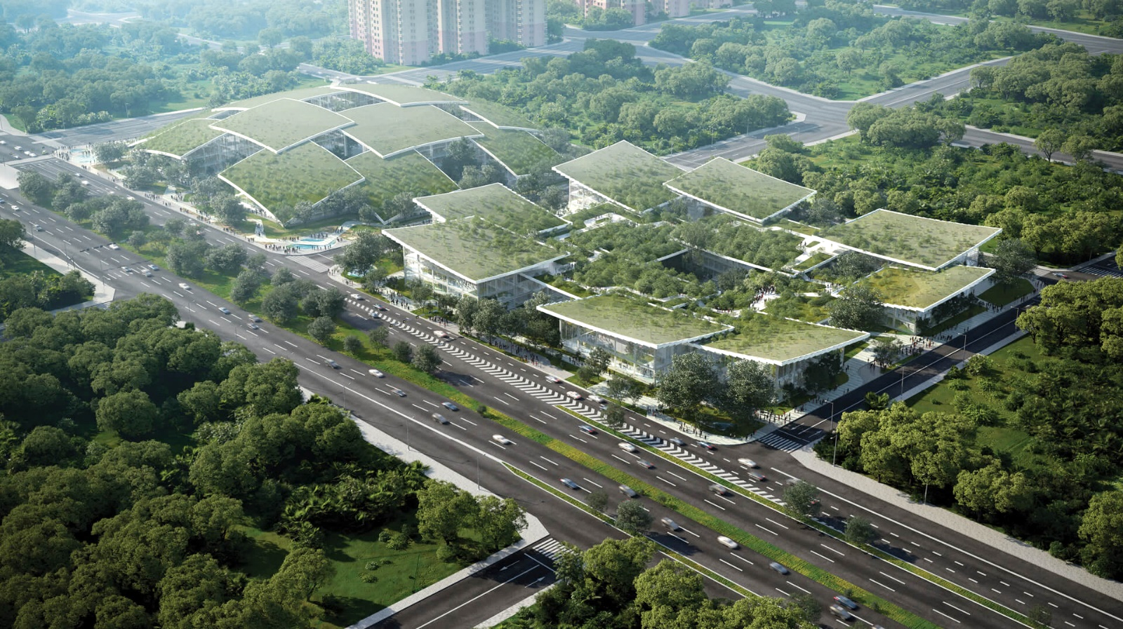 Bjarke Ingels Group envisions AI CITY for Terminus Group in Chongqing, China