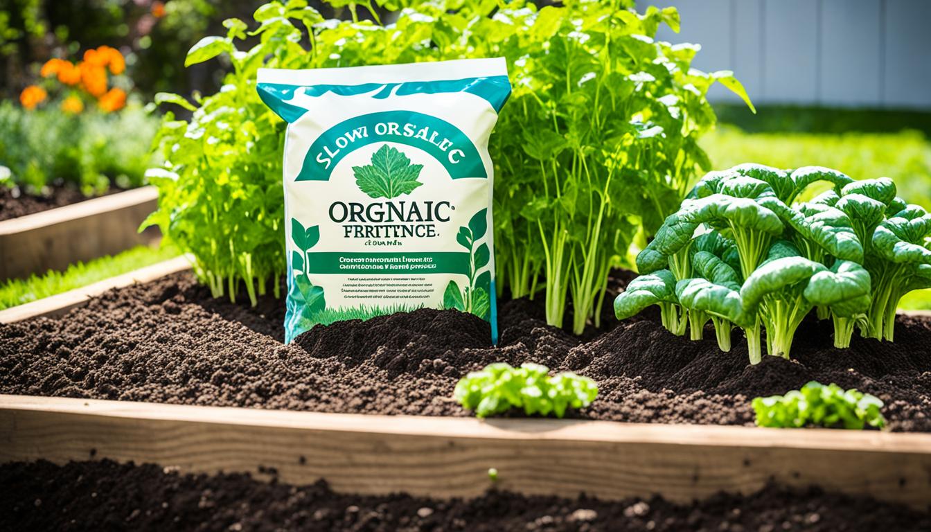 slow-release organic fertilizers