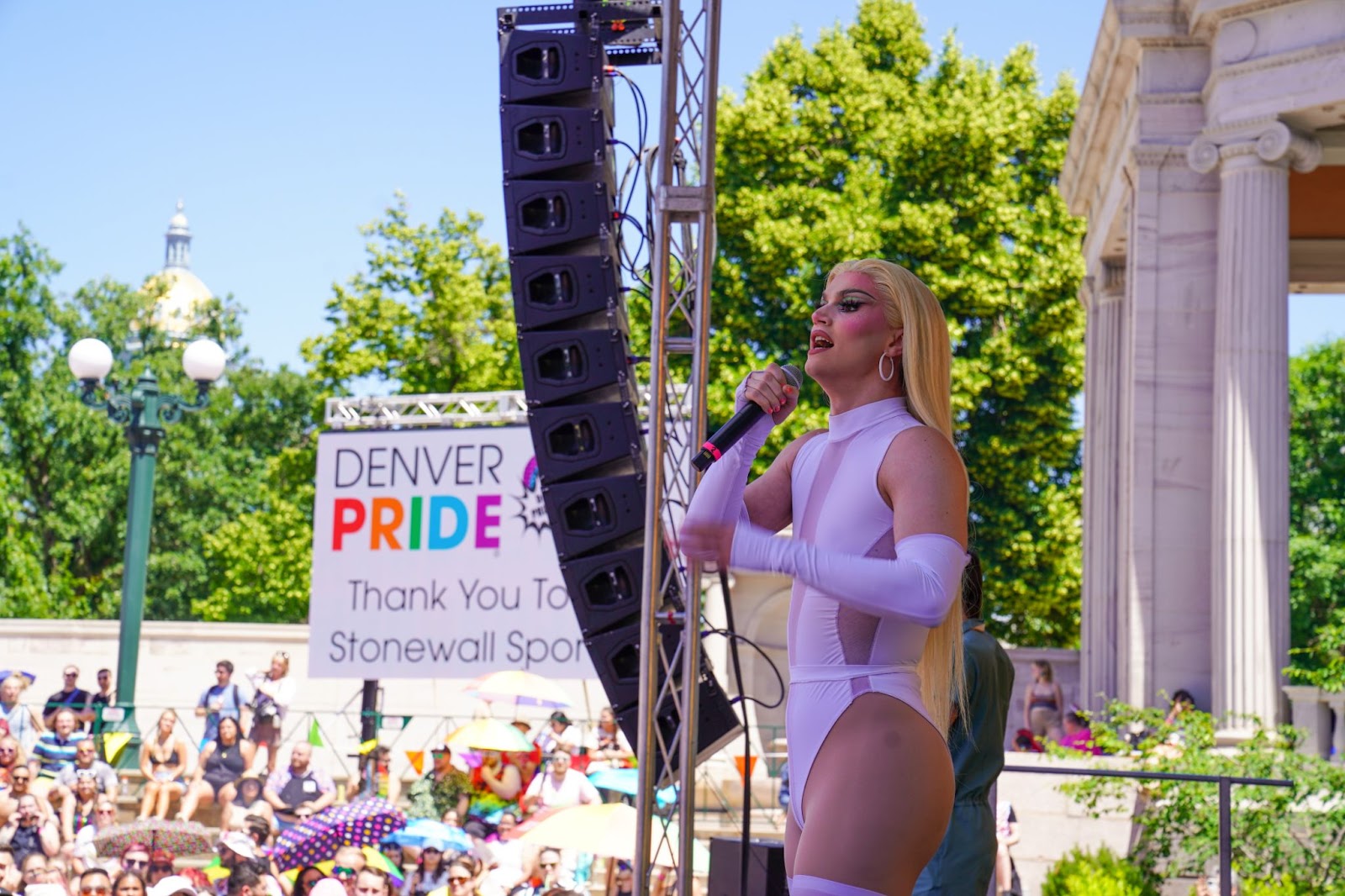 People at Denver PrideFest