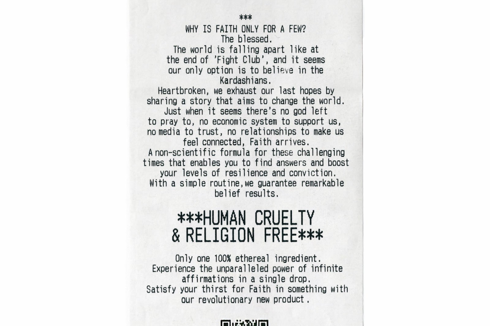 Artifact from the Sarcastic Branding and Creative Direction in Modern Design article on Abduzeedo