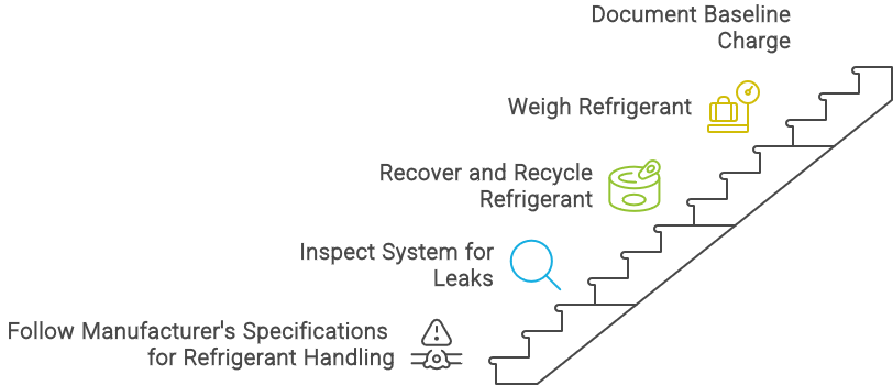 Steps to getting started with calculating refrigerant leak rates