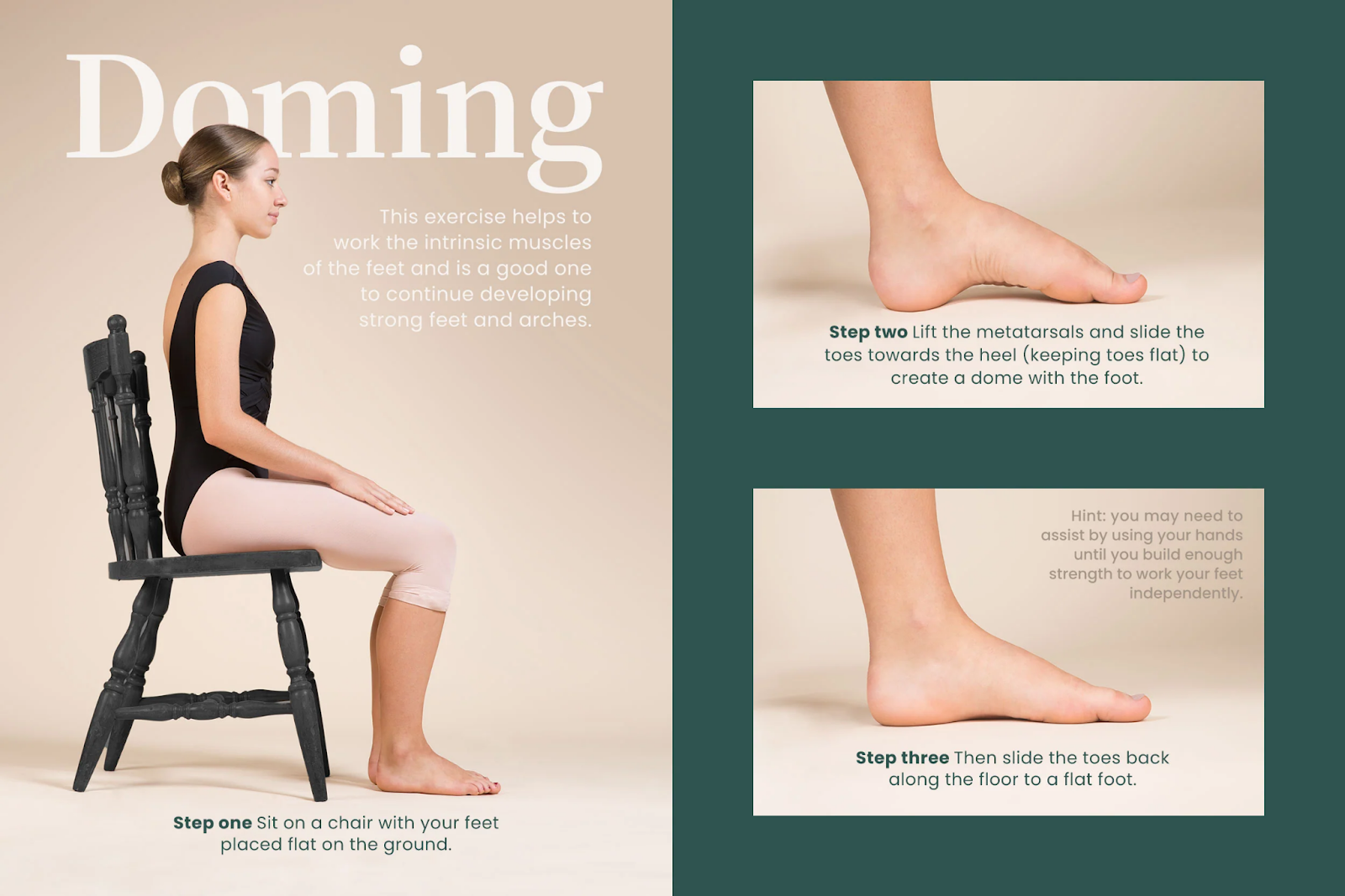 Exercises to Strengthen Feet - Doming