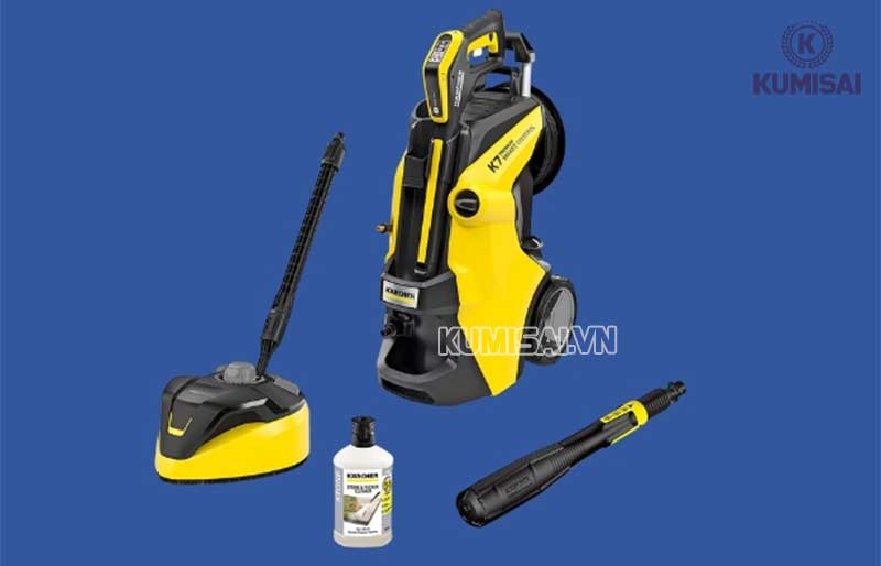 Giá máy phun rửa xe Karcher K7 khá đắt