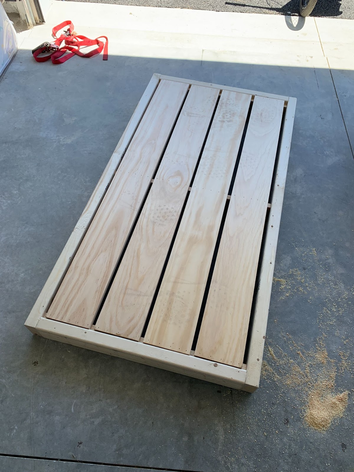 base for our outdoor swing! lakeandlumber.com 
