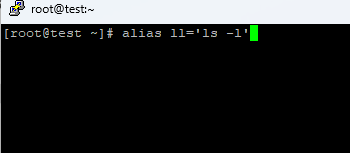 Linux Alias Syntax