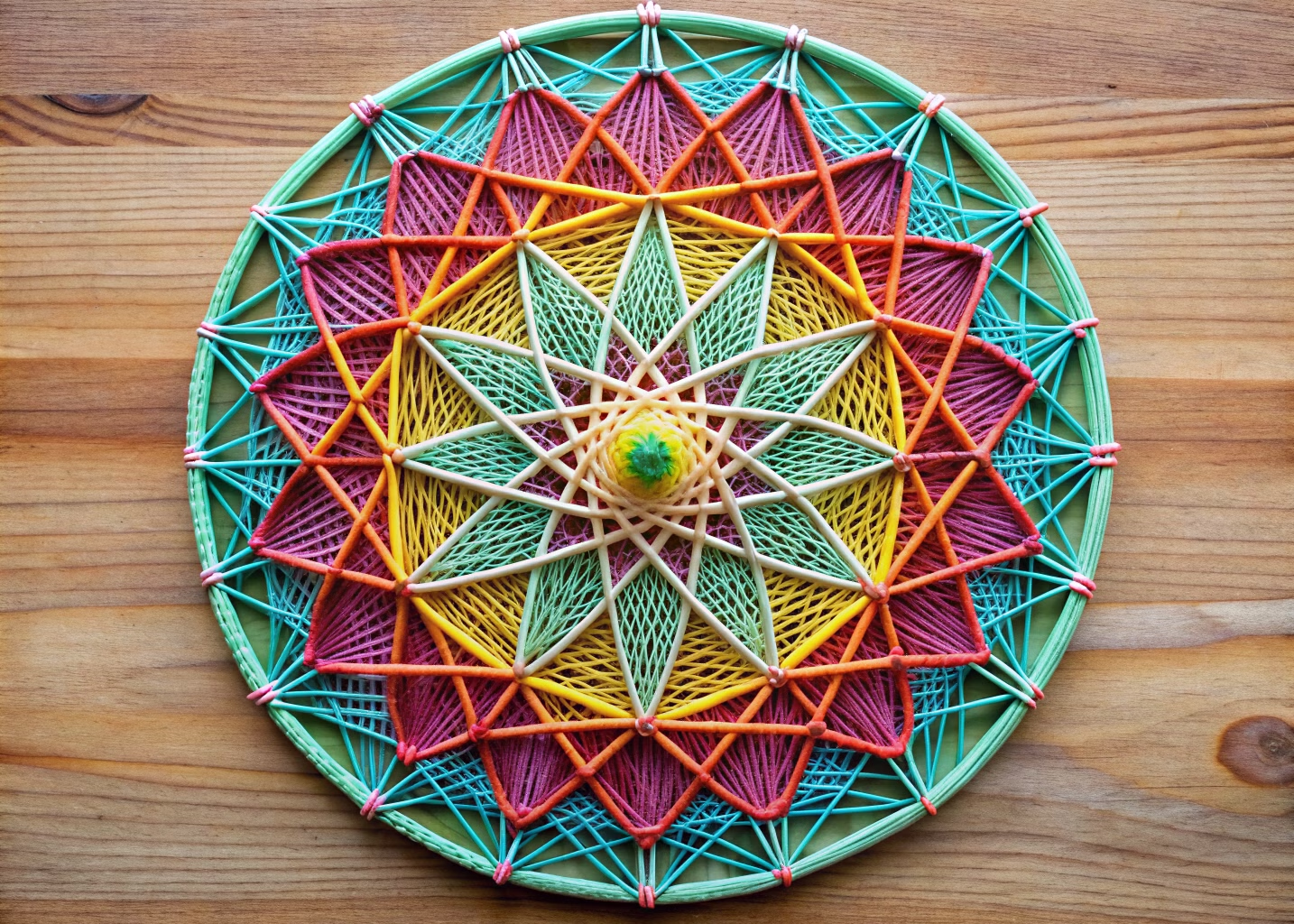  padrões fáceis de String Art Mandala Básica