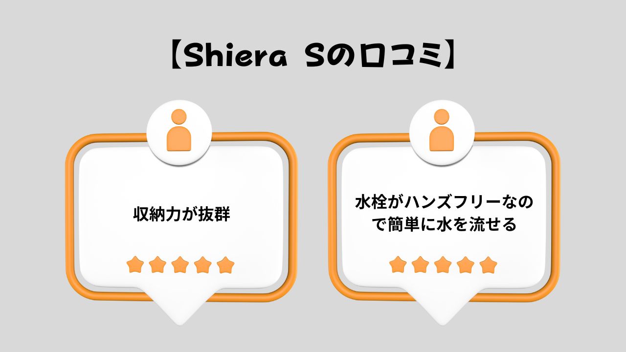 Shiera S の口コミ