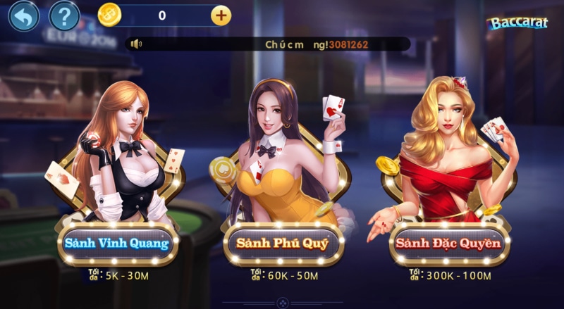 Game bài Baccarat