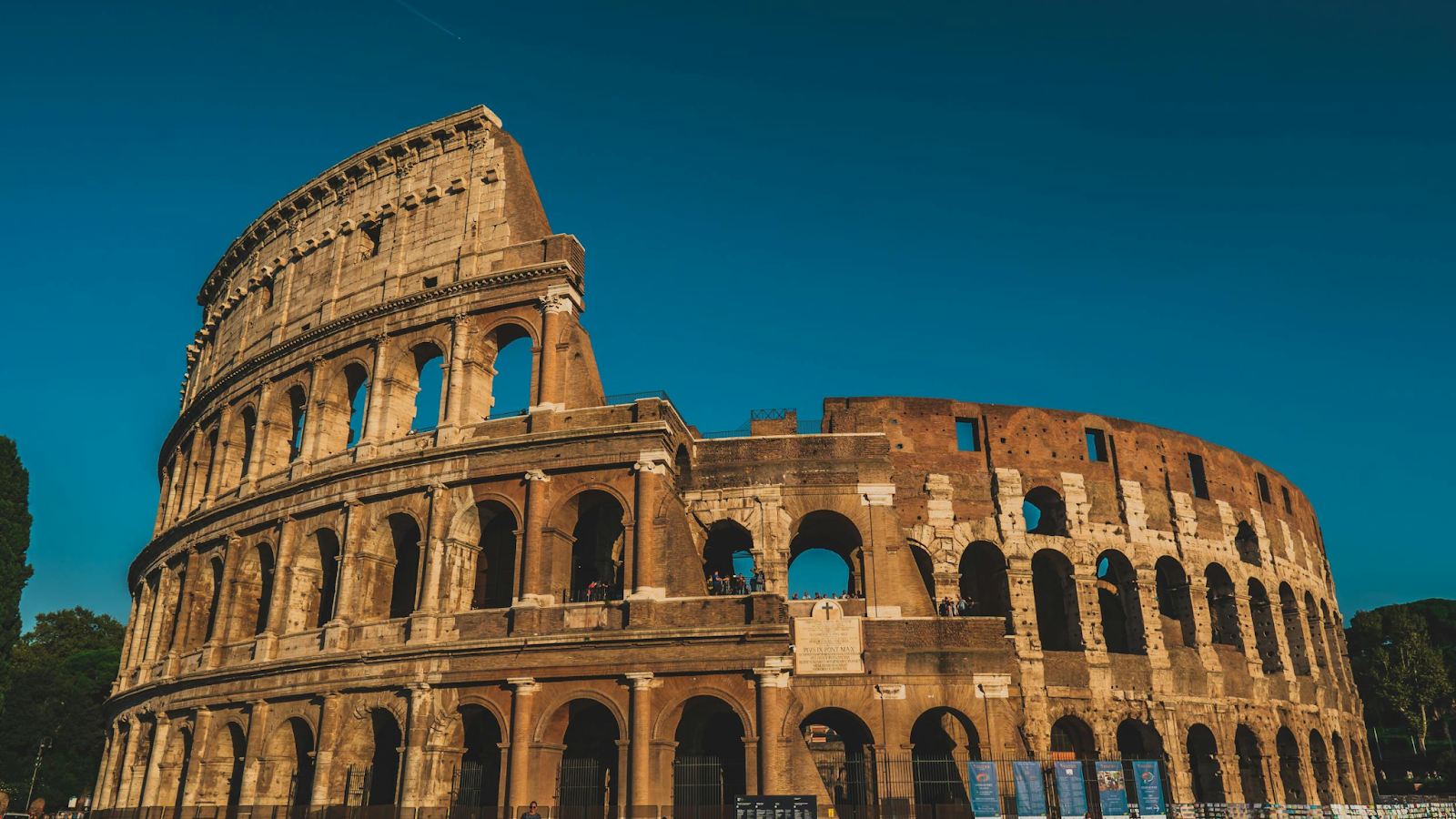 The Colosseum in Rome 