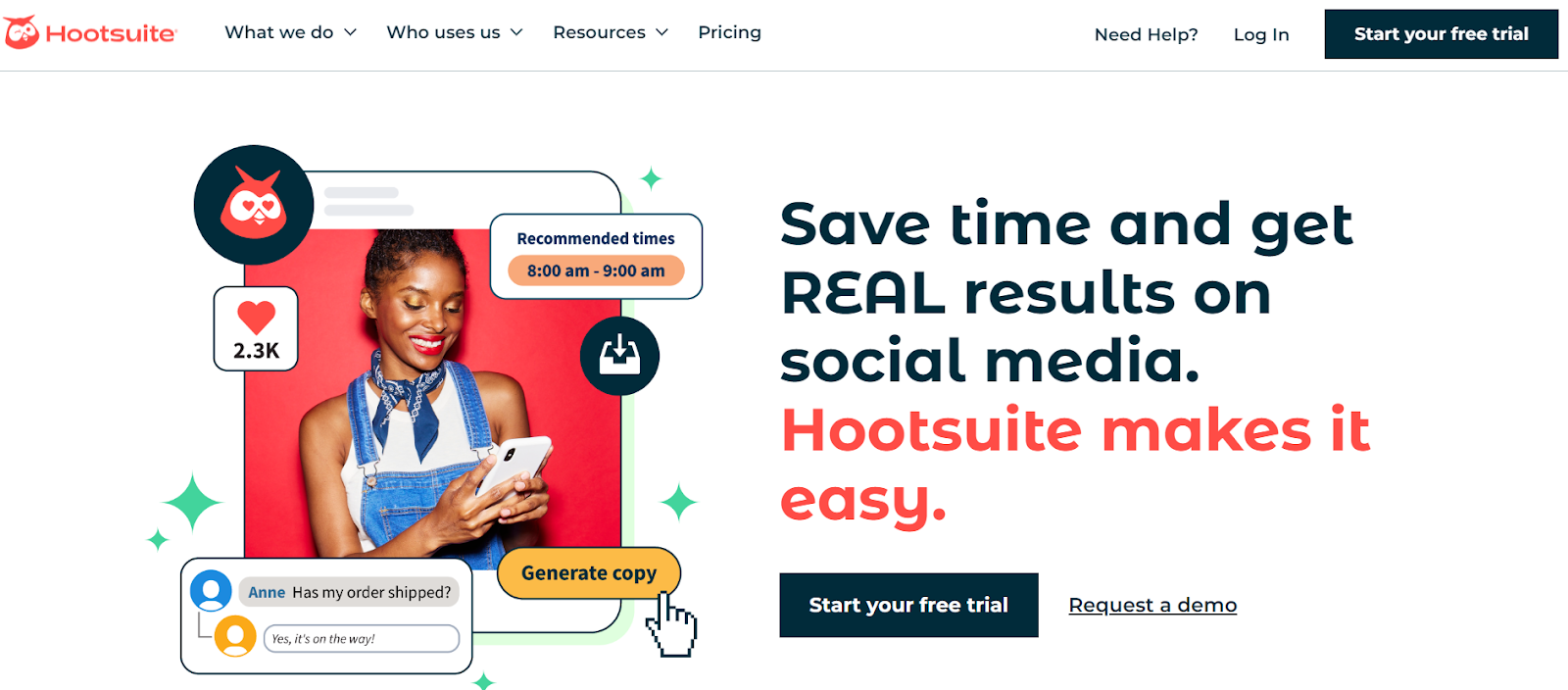 hootsuit social media scheduling and analytics tool