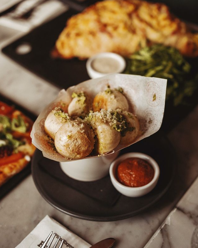 different varieties of Dough balls