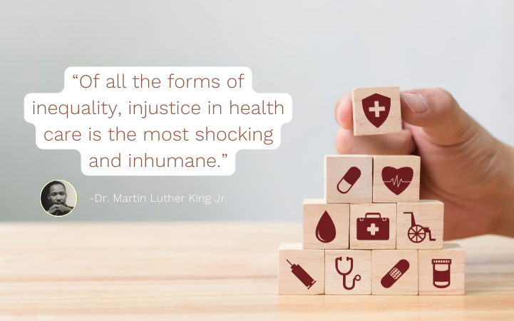 Healthcare MLK quote