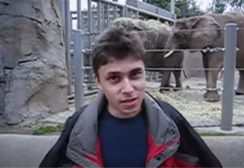 Jawed Karim first video on youtube