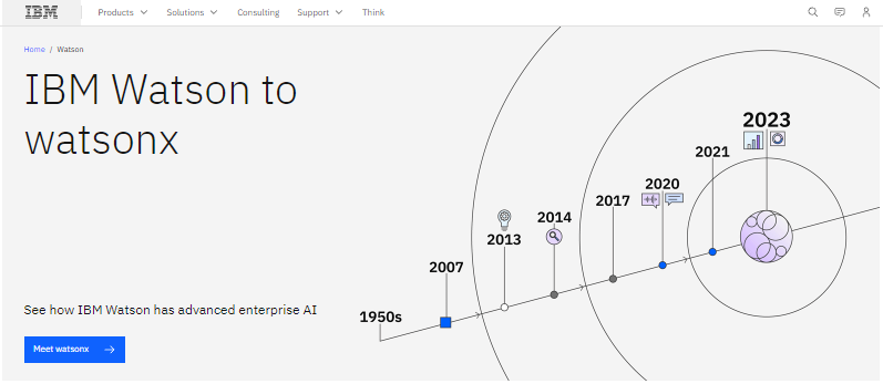 Interface IBM Watson