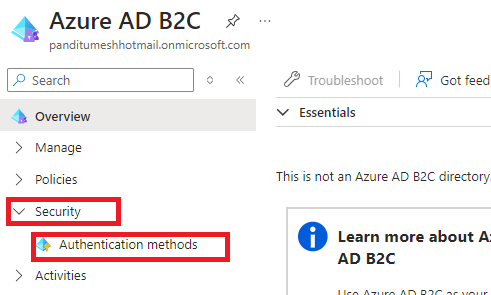 Azure AD B2C