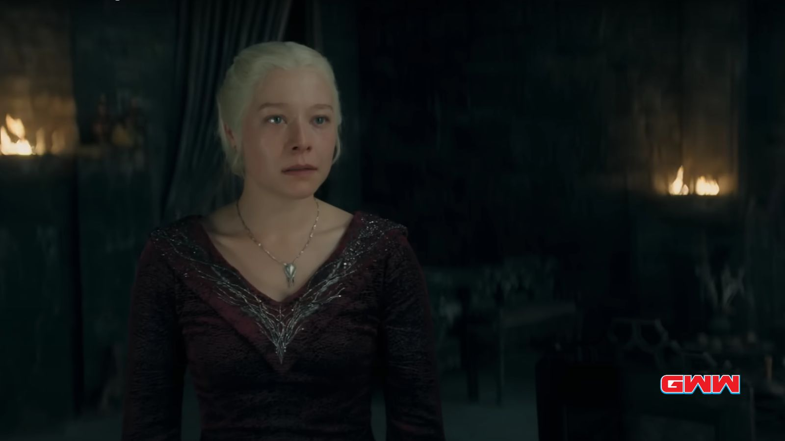 Emma D'Arcy interpreta a Rhaenyra Targaryen en la segunda temporada de House of the Dragon