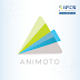 A cloud-based application called Animoto allows users to create videos from images, audio, and video clips.         