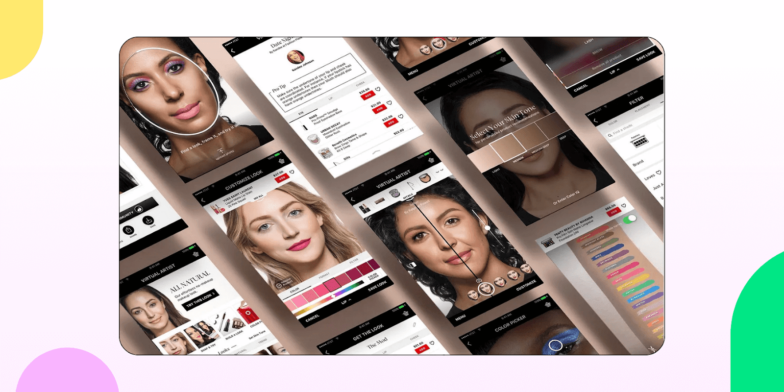 Sephora virtual makeup feature 