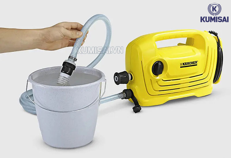 Kiểm tra nguồn nước sử dụng cho máy rửa xe Karcher