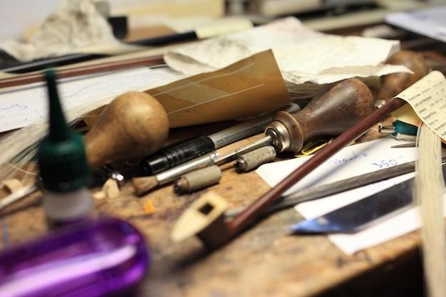 Close-up of tools
