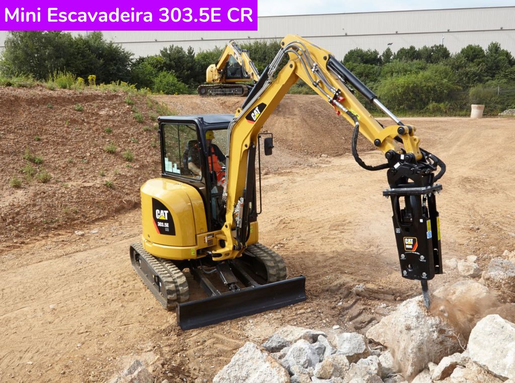 Catálogo Mini Escavadeira 303.5E CR Caterpillar