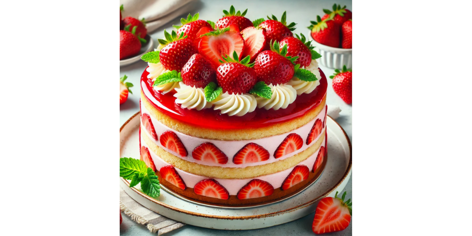 Strawberry Cake