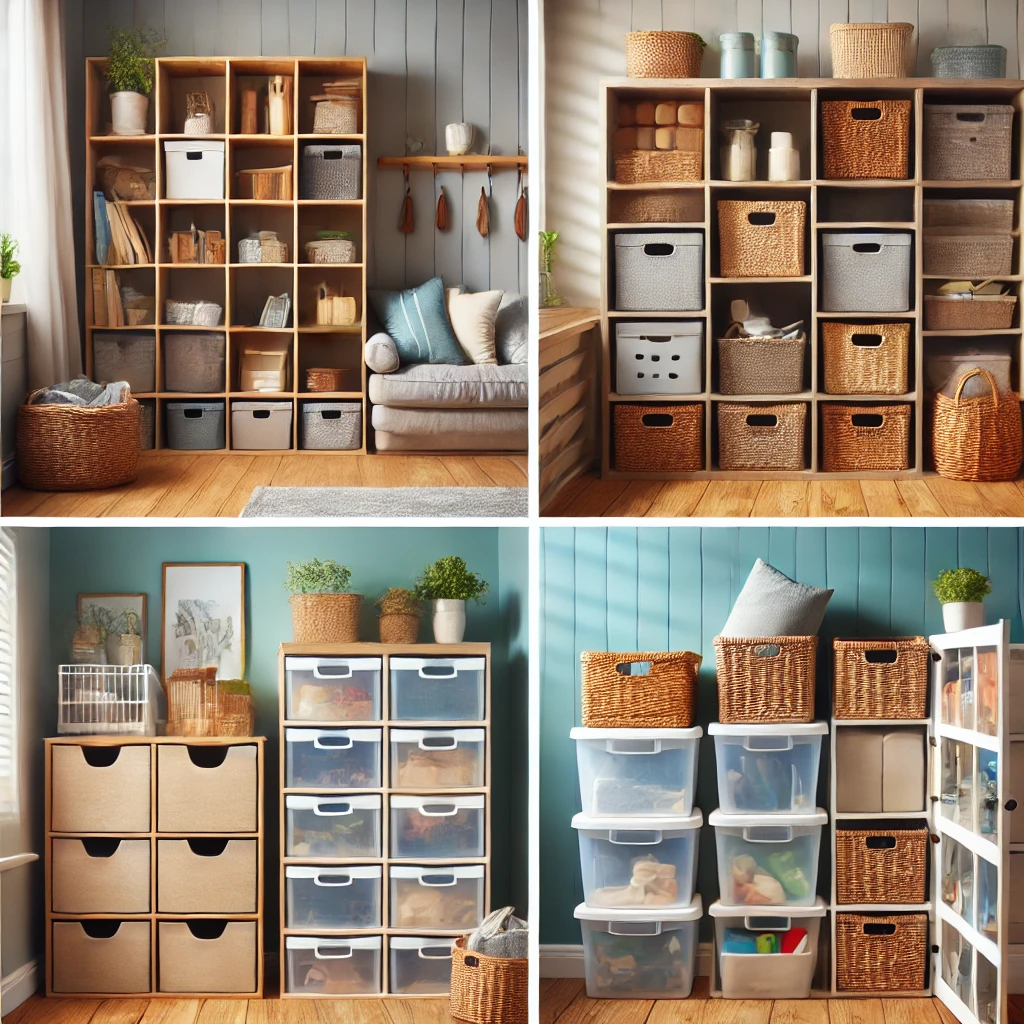 Embrace various storage solutions