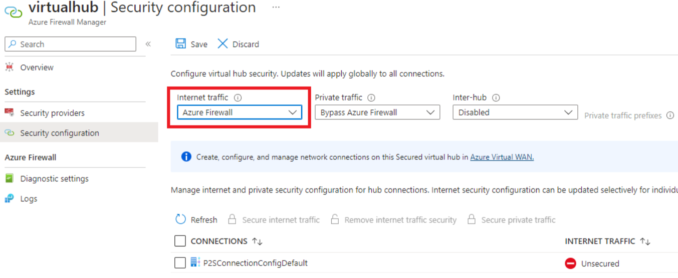 security configuration