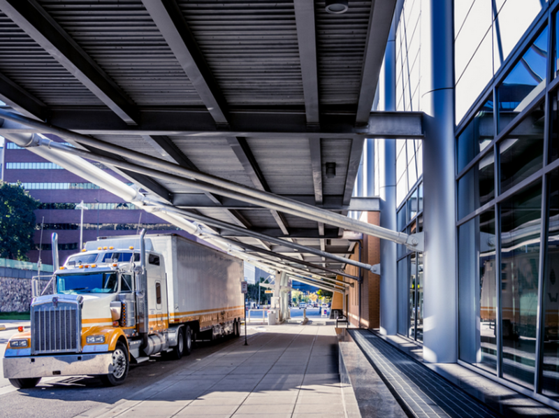 Image of a semi truck