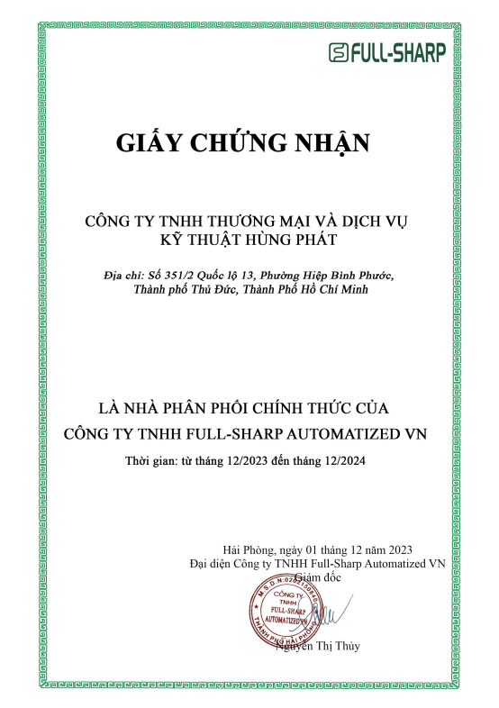 CÔNG TY TNHH THƯƠNG MẠI VÀ DỊCH VỤ KỸ THUẬT HÙNG PHÁT