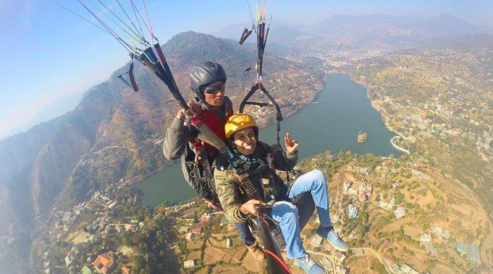 Bhimtal, Uttarakhand Pragliding