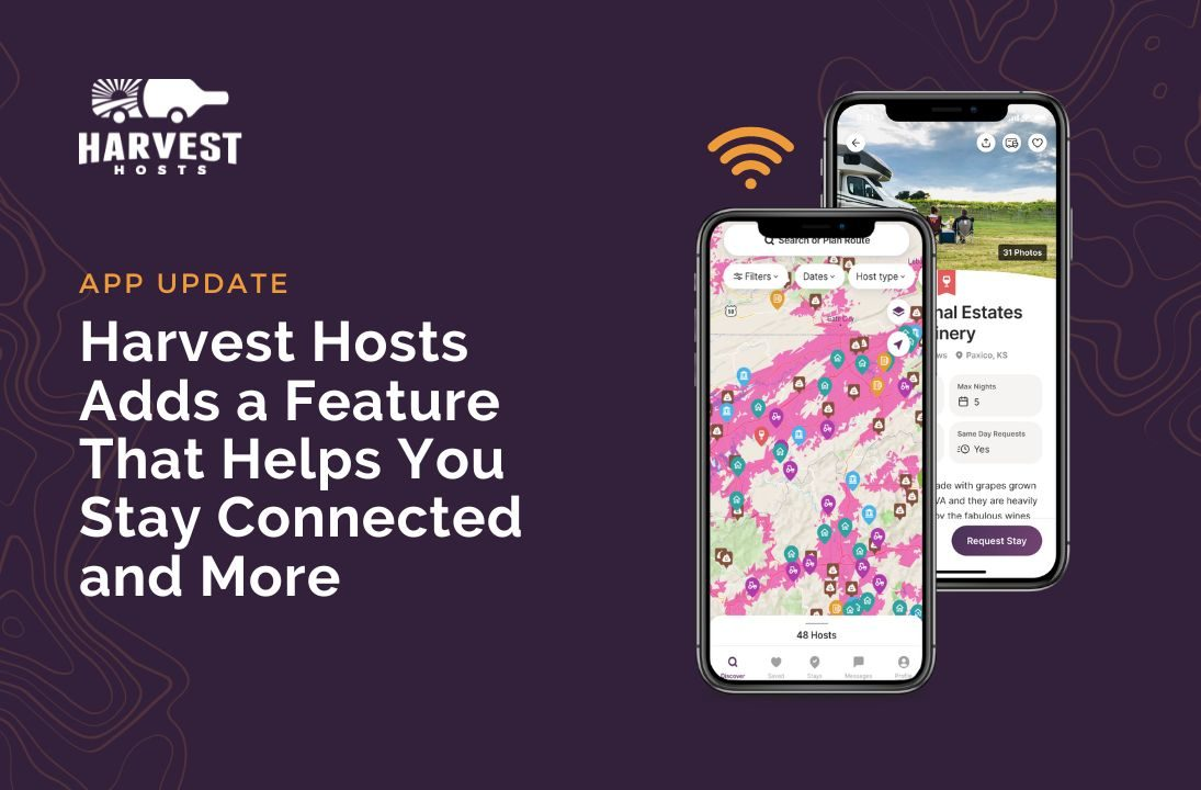 Features of the Harvest Hosts App
