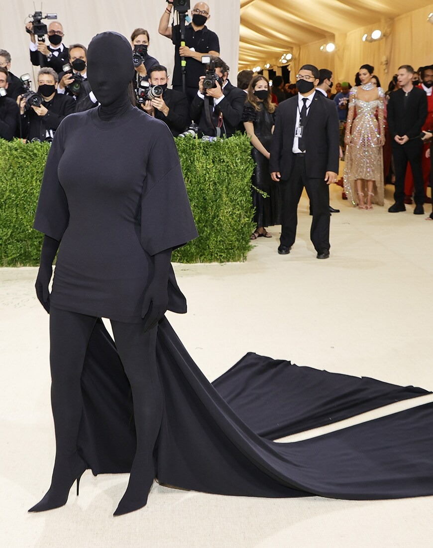 Ким Кардашьян на Met Gala 2021 