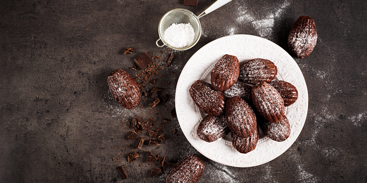 Dark Chocolate Madeleines