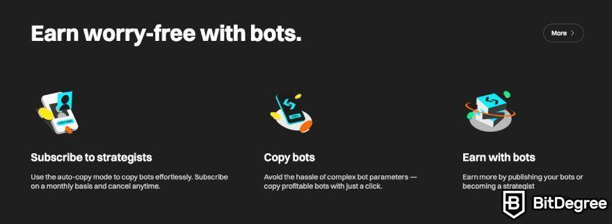 Bitget review: copy bots.