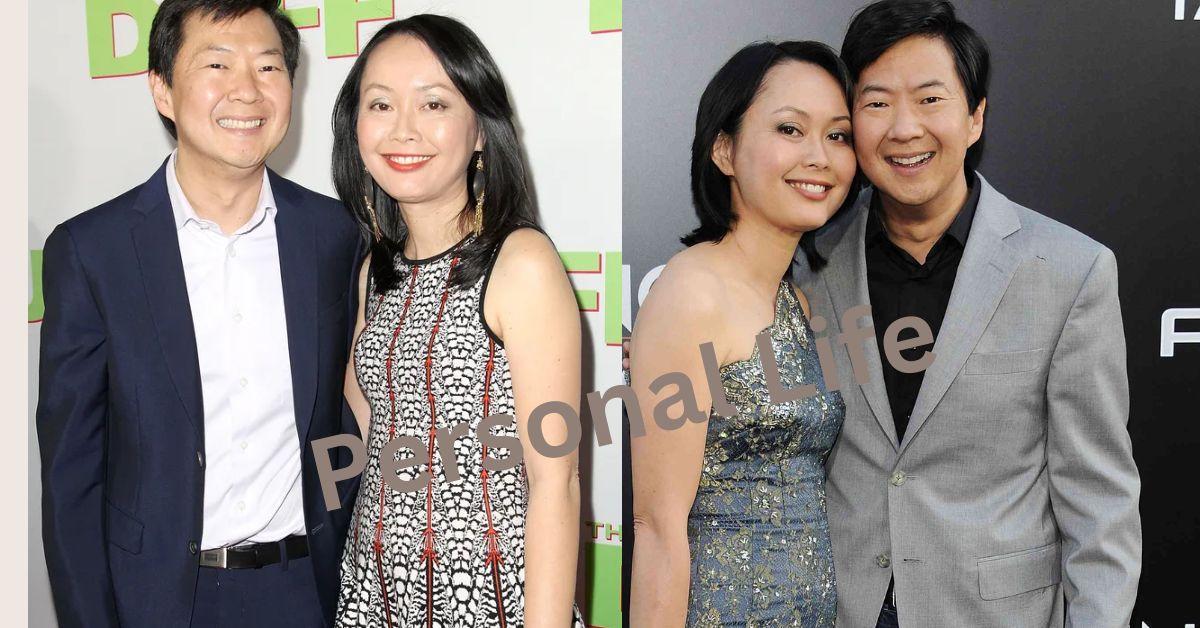 Ken Jeong with his wife Tran Ho