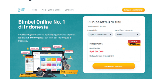 Contoh Copywriting untuk Website