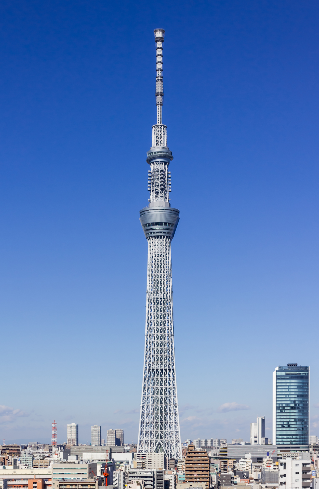 Tháp truyền hình lớn nhất ở Nhật Bản. Ảnh: wikipedia