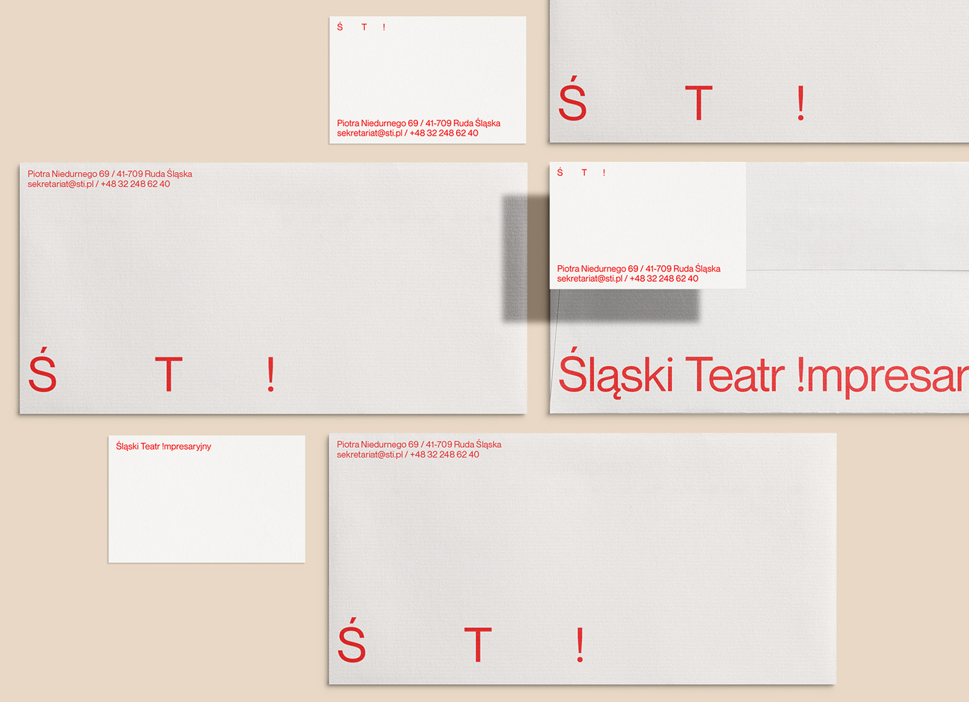 Artifact from the Branding and Visual Identity: Śląski Teatr Impresaryjny article on Abduzeedo