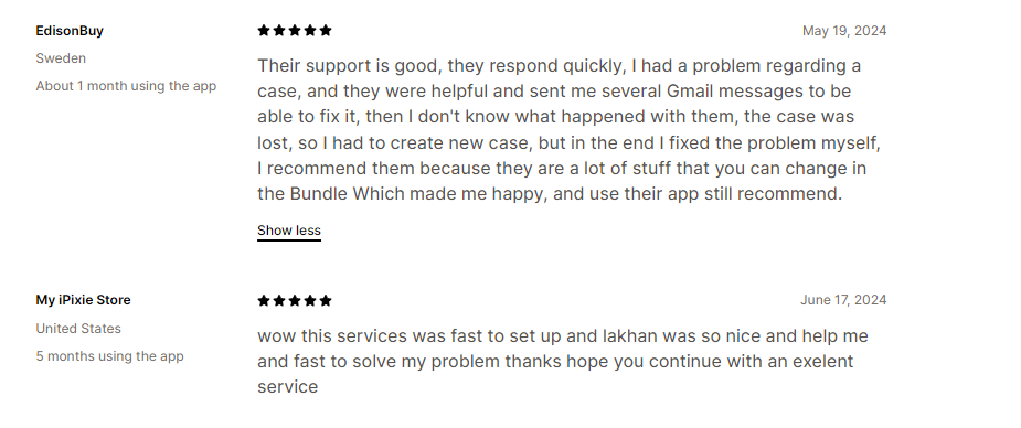 Pumper Bundle App reviews