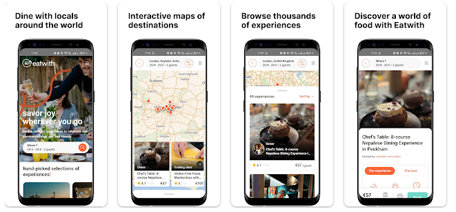 Features of Eatwith - Food experiences