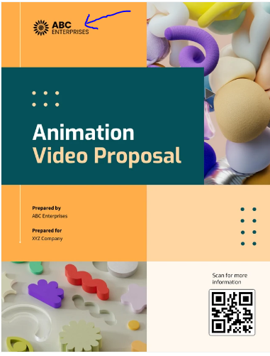 Animation Video Proposal Template