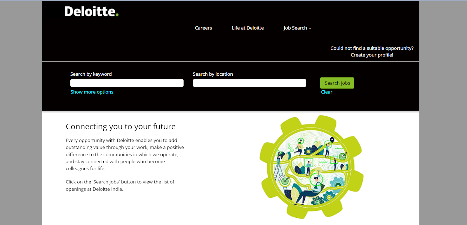 Deloitte Career Page