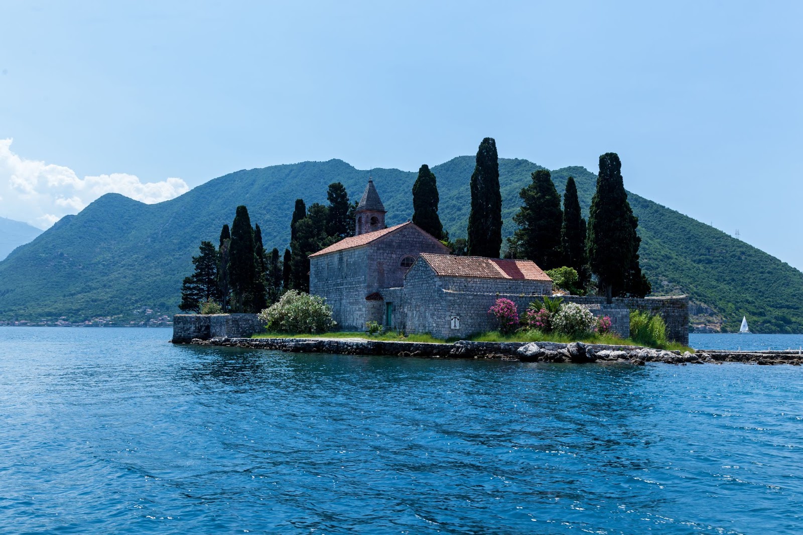 Gospa od Milo Island in the municipality of Tivat