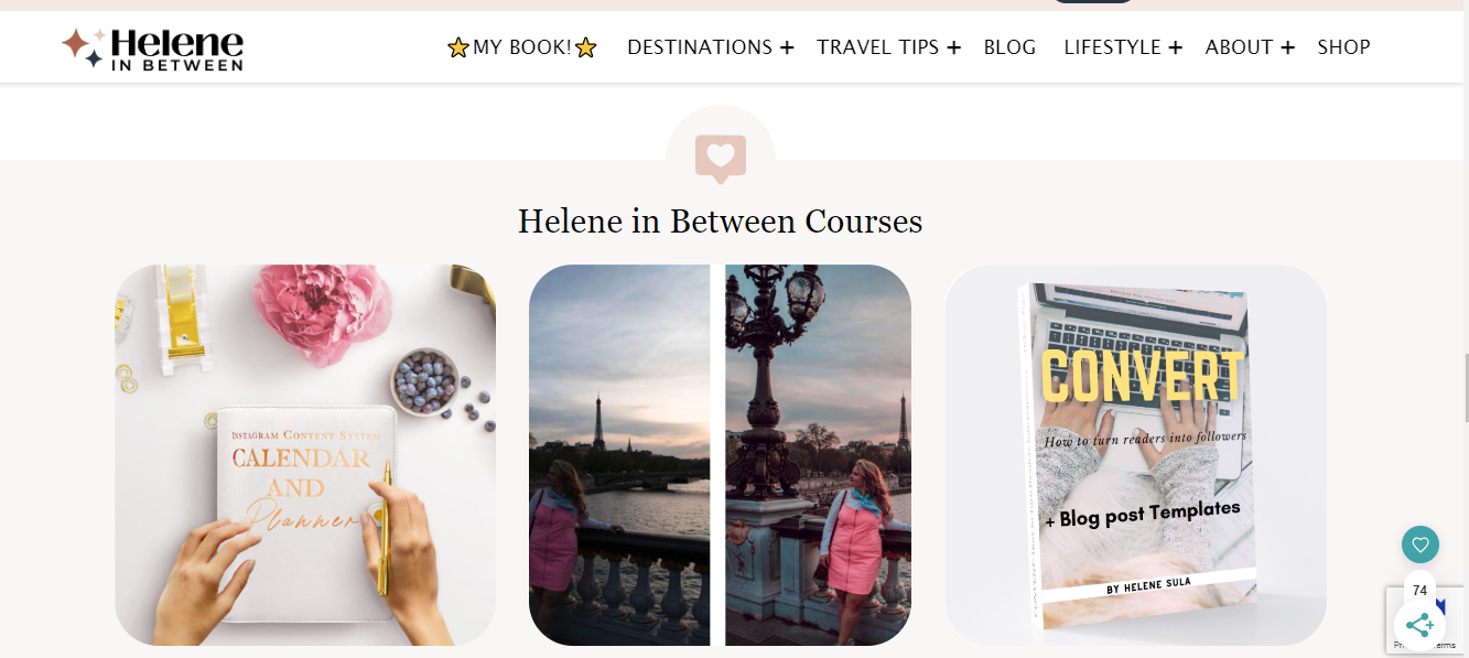 Helene In Between - one of the best lifestyle blogs