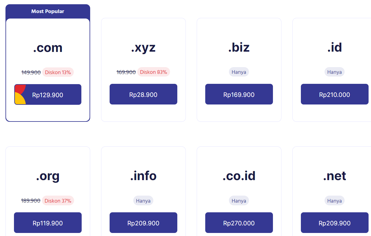 paket domain id web house