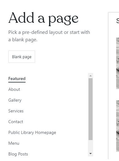 a screenshot on how to add a page