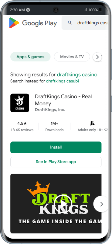 Download DraftKings app for Android