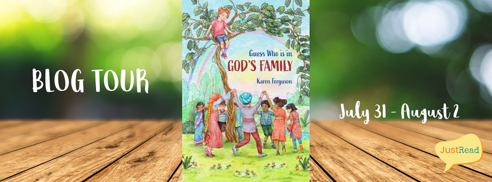 Guess Who is in God's Family JustRead Blog Tour